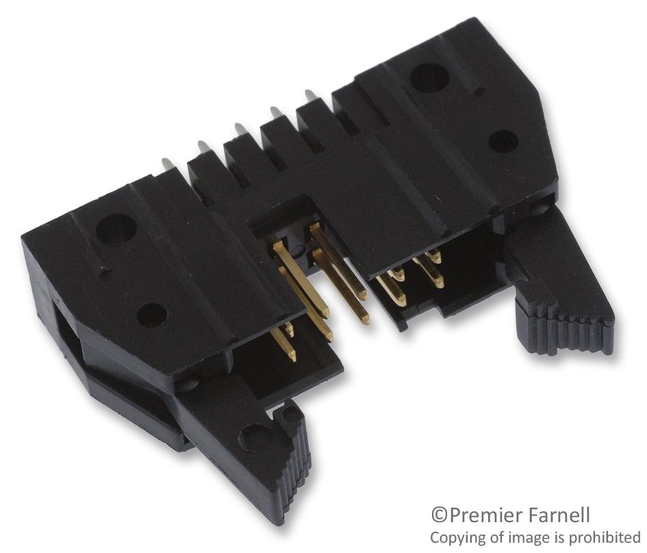 5499160-1 CONNECTOR, HEADER, 10POS, 2ROW, 2.54MM AMP - TE CONNECTIVITY