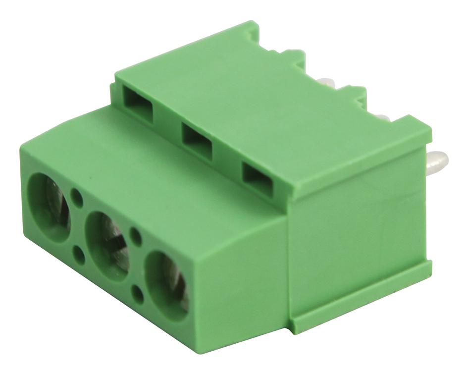 282841-3 TERMINAL BLOCK, WIRE TO BRD, 3POS, 12AWG BUCHANAN - TE CONNECTIVITY