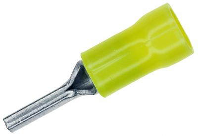 165085 TERMINAL, WIRE PIN, 12-10AWG, CRIMP, YEL AMP - TE CONNECTIVITY