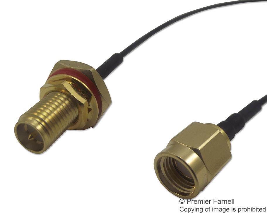 MC000794 RF COAX CABLE, IP67 RPSMA-RPSMA, 200MM MULTICOMP PRO