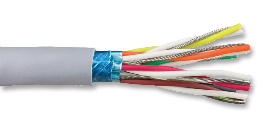 78236 SL005 SHLD MULTIPAIR, 6 PAIR, 0.382MM2, 30.5M ALPHA WIRE