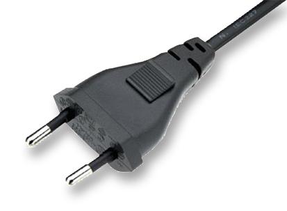 2158H POWER CORD, CEE 7/16-IEC C7, 5.906FT VOLEX