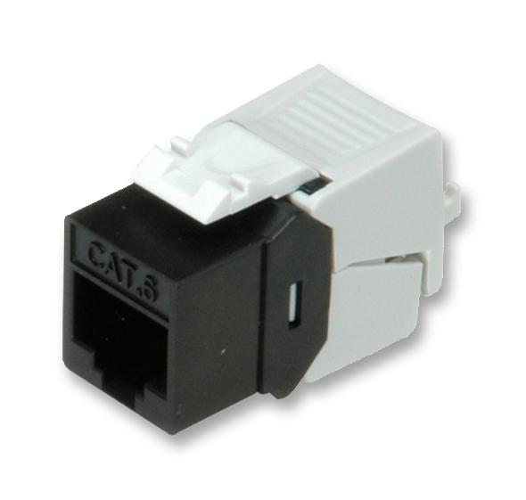 26.11.0375 CONN, RJ45, JACK, 1PORT, 8P8C, CAT6 ROLINE