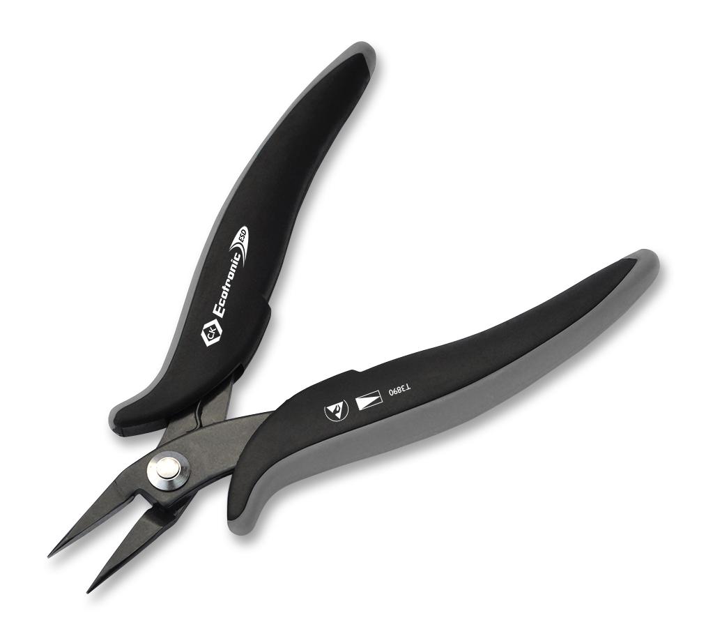T3890 PLIER, SHORT SNIPE NOSE, 8AWG CK TOOLS