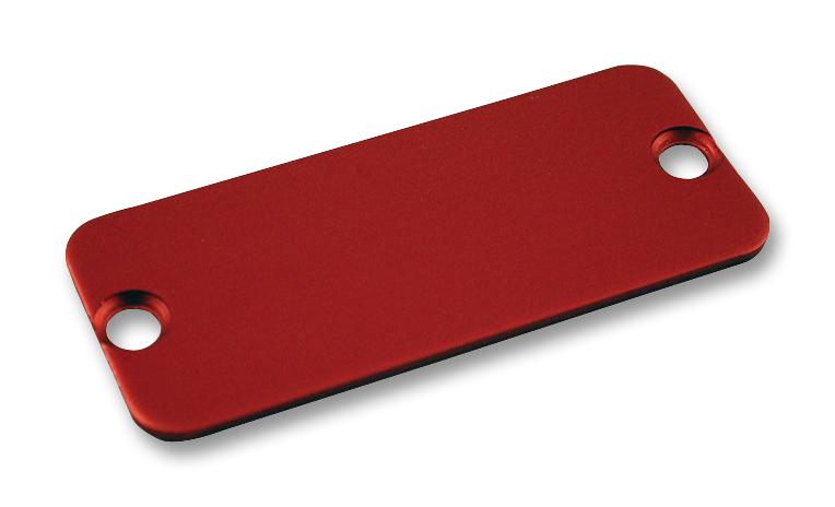 1455TALRD-10 END PANEL, ALUM, RED, ENCLOSURE, 10PCS HAMMOND