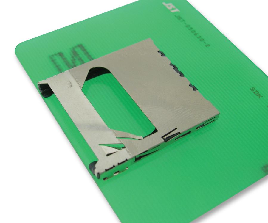 SDK-9BNS-K13-GS-TB(LF)(SN)1 CONNECTOR, SD CARD, 9POS, SMT JST (JAPAN SOLDERLESS TERMINALS)