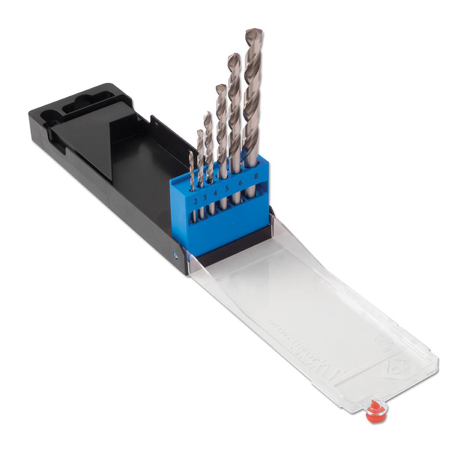 T3101 HSS DRILL BIT SET, 6PIECES CK TOOLS
