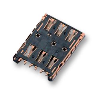 693043020611 CONN, NANO SIM, PUSH-PULL, 6POS WURTH ELEKTRONIK