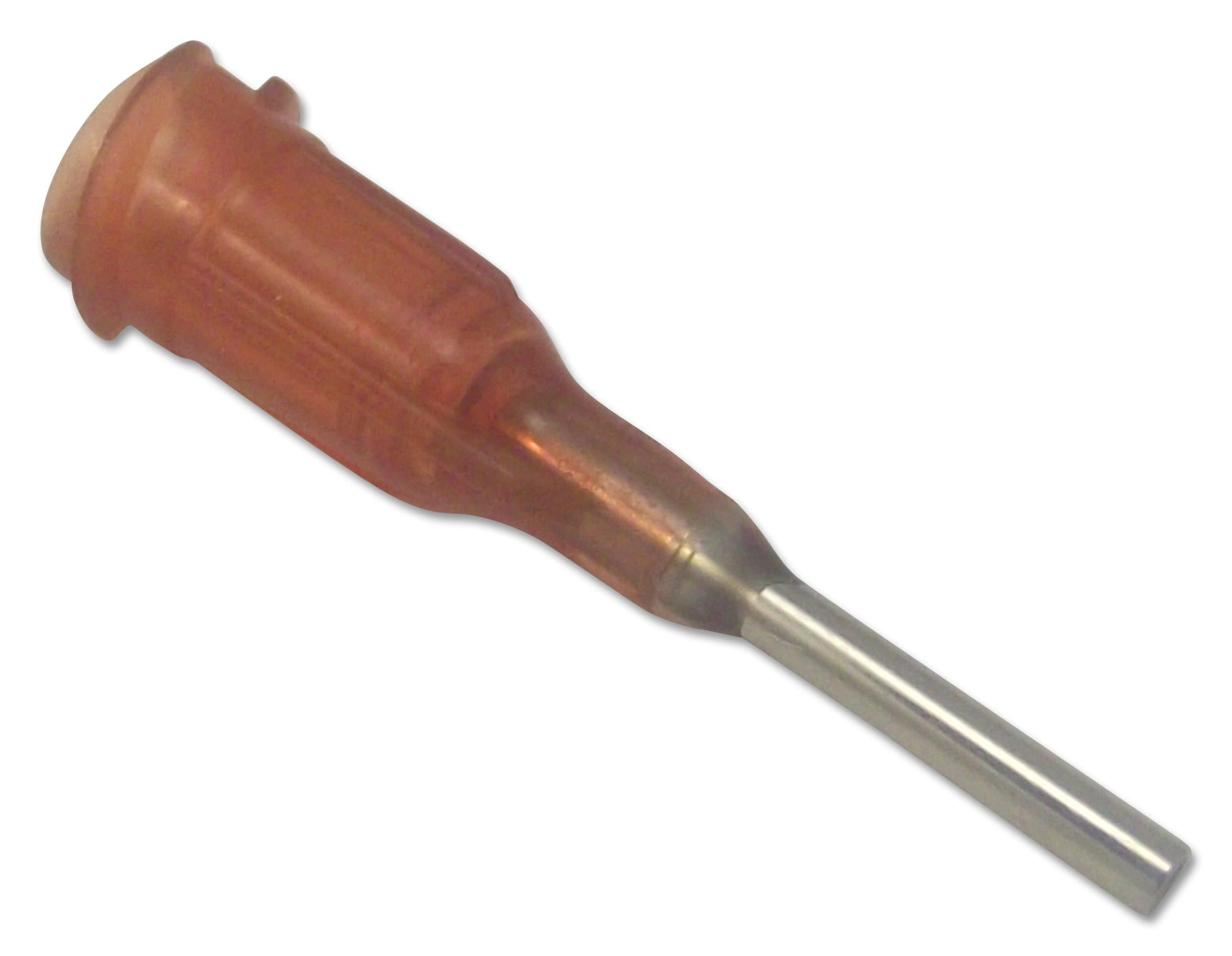 915050-TE NEEDLE, 15 GAUGE, AMBER, 0.5INCH, PK50 METCAL