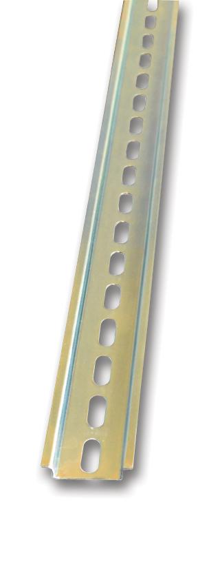 DNR4790 DIN MOUNTING RAIL, 35MM, STEEL BUD INDUSTRIES
