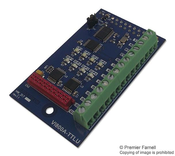 VI800A-TTLU SERIAL ADAPTOR BOARD, UART, FT800 EVE BRIDGETEK