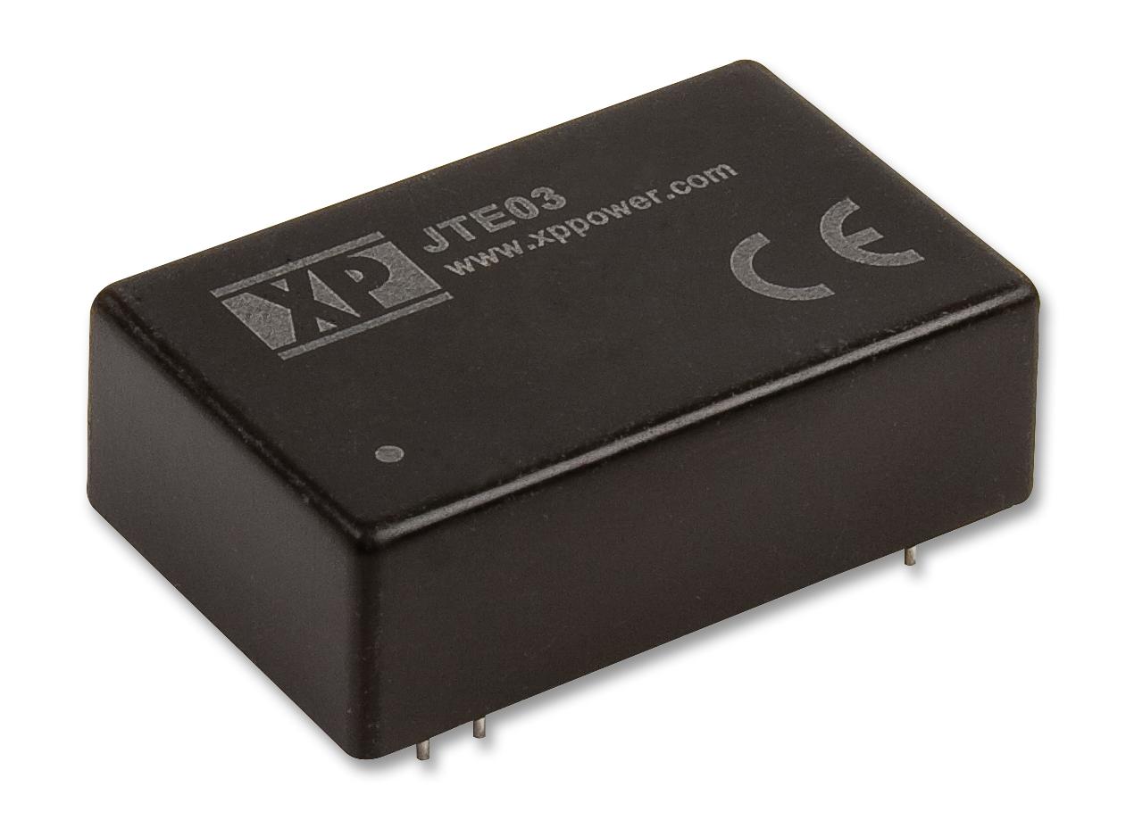 JTE0324D15 DC-DC CONVERTER, 2 O/P, 3W, DIP XP POWER