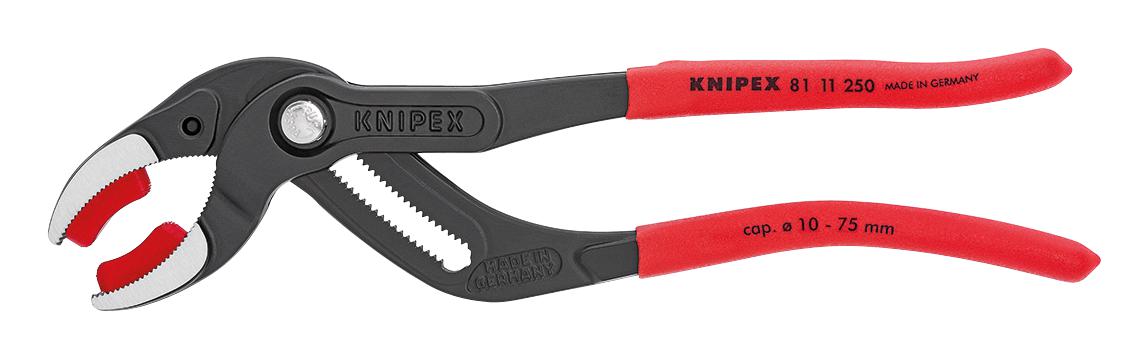 81 11 250 CONNECTOR PLIER, ADJUSTABLE, 75MM KNIPEX