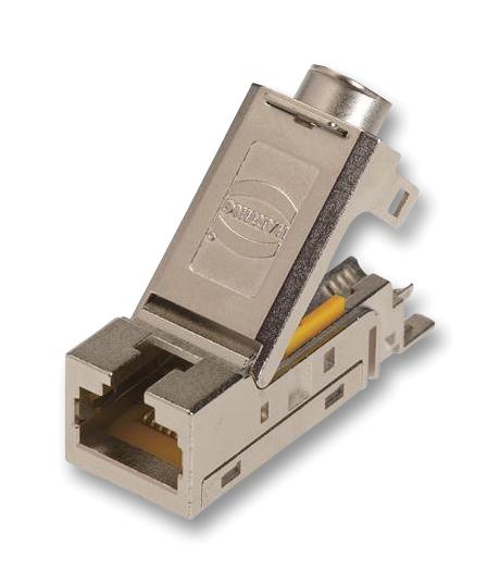 20 82 000 0002 RJ45 MODULE, JACK, 8P8C, 1PORT, CAT6A HARTING