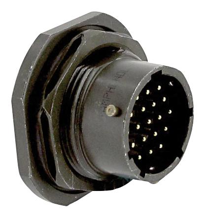 PT07E14-12P-023 CIRCULAR CONNECTOR, RCPT, 14-12, JAM NUT AMPHENOL INDUSTRIAL