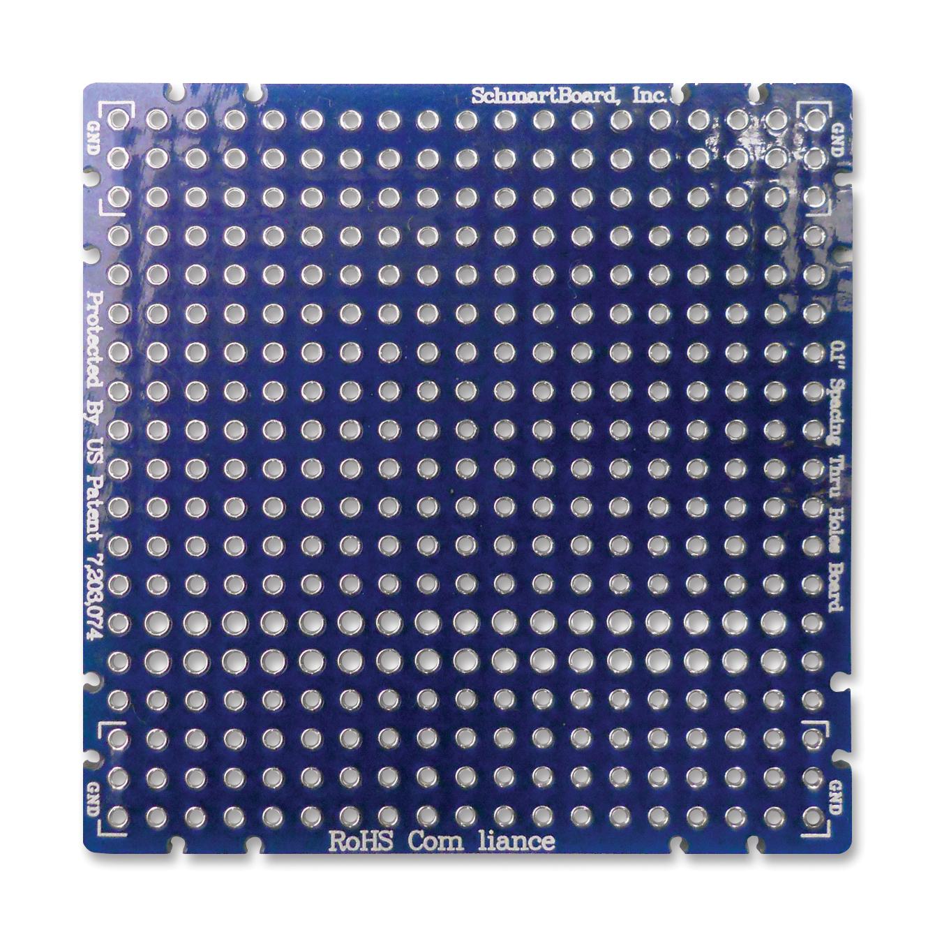 201-0013-01 PROTOTYPE BOARD, THD/SMD, 50.8 X 50.8MM SCHMARTBOARD