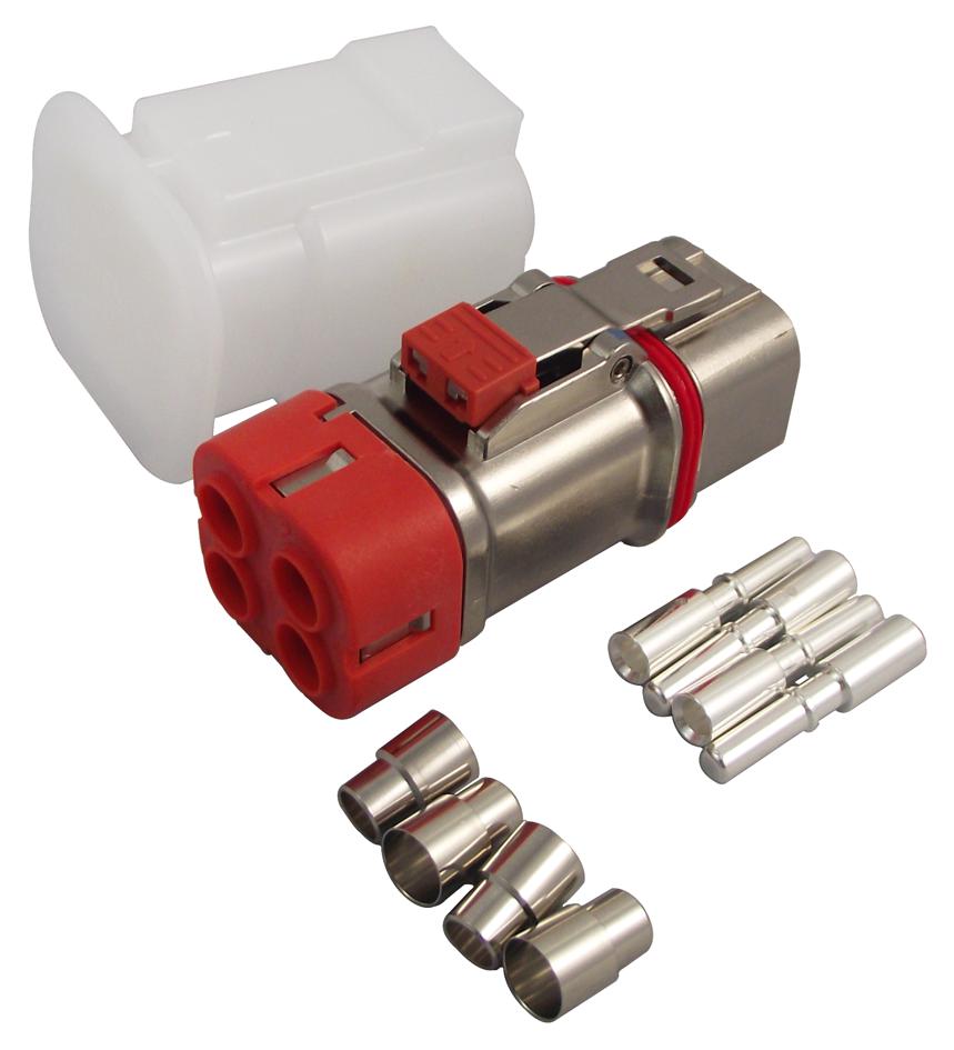 PL184X-41-6 CONNECTOR, RECTNGLR, PLUG, 4POS, CABLE AMPHENOL INDUSTRIAL