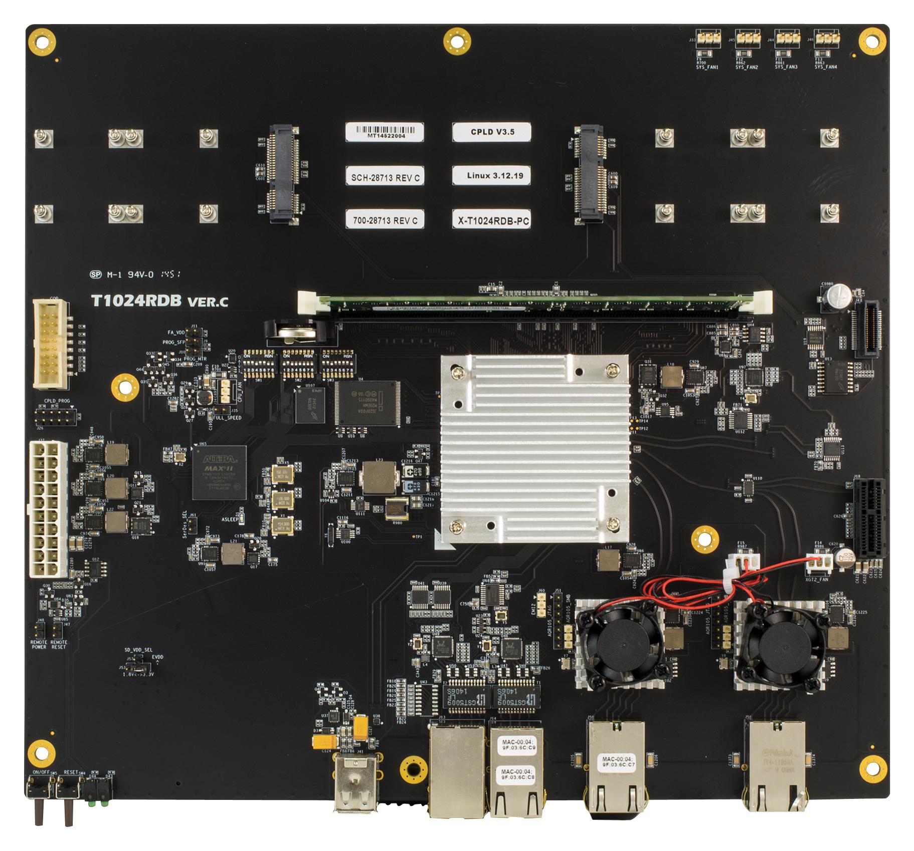 T1024RDB-PC DEV BOARD, MULTICORE COMM PROCESSOR NXP