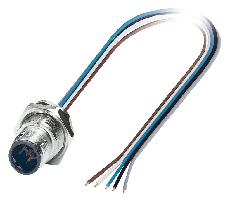SACC-DSI-M12MSB-5CON-M16/0,5 SENSOR CORD, 5P, M12 PLUG-FREE END, 0.5M PHOENIX CONTACT