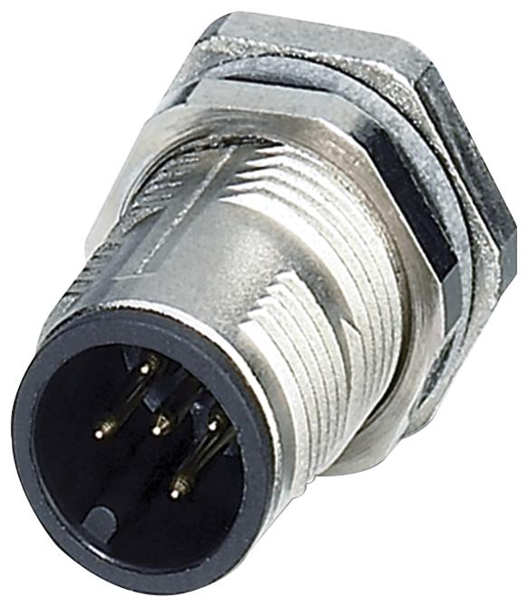SACC-DSI-MS-5CON-M12 SCO SENSOR CONNECTOR, M12, PLUG, 5POS, PANEL PHOENIX CONTACT