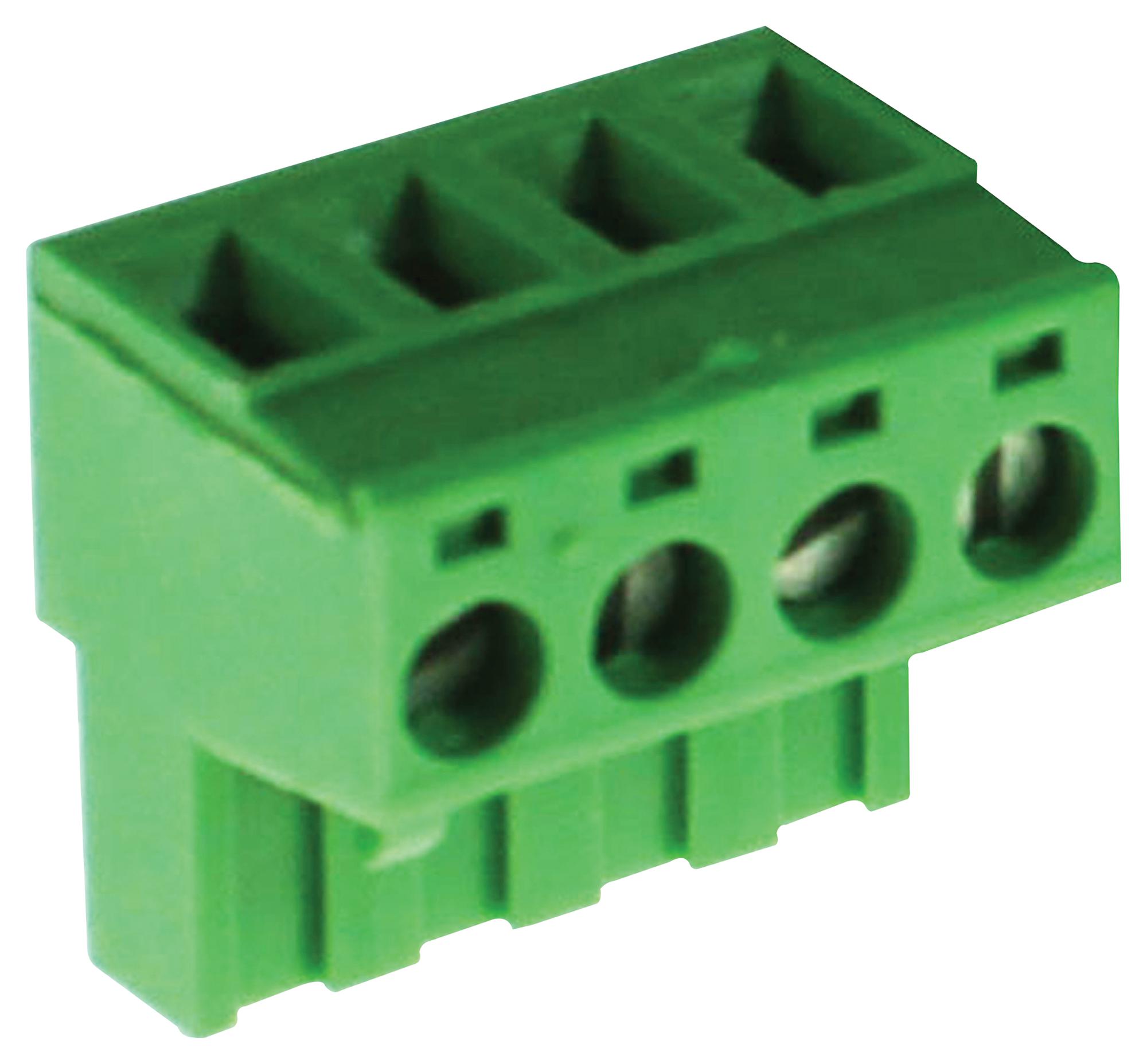 CTB9209/4 TERMINAL BLOCK, PLUGGABLE, 4POS, 12AWG CAMDENBOSS