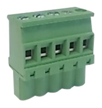 CTB922VG/5S TERMINAL BLOCK, PLUGGABLE, 5POS, 12AWG CAMDENBOSS