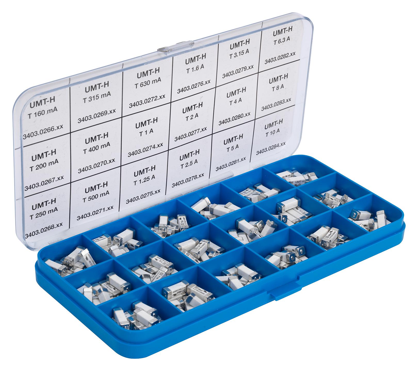 3403.0299 FUSE KIT, SMD, 180PCS, UMT-H SCHURTER