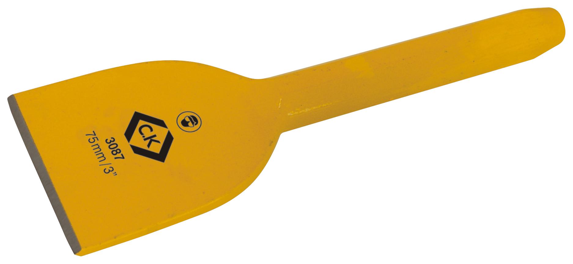 T3087 3 BOLSTER CHISEL, 240MM, CARBON STEEL CK TOOLS