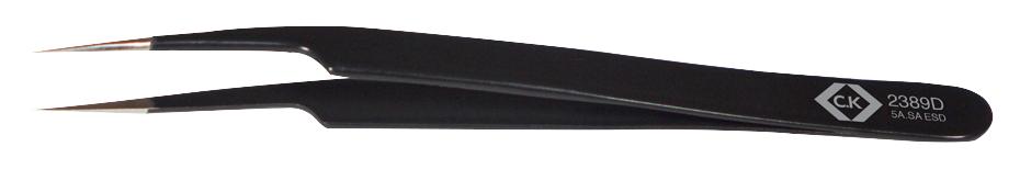T2389D ESD TWEEZER, EXTRA FINE TIP, 115MM CK TOOLS