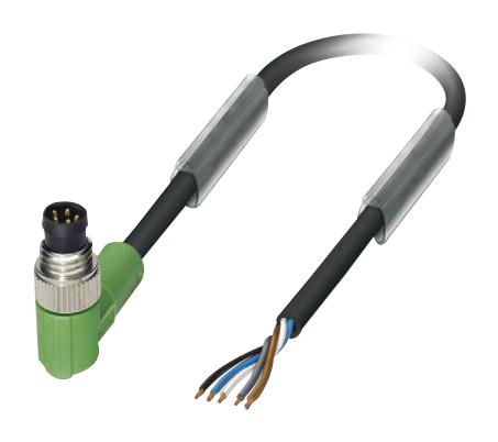SAC-5P-M 8MRB/ 3,0-115 SENSOR CORD, 5P, M8 PLUG-FREE END, 3M PHOENIX CONTACT