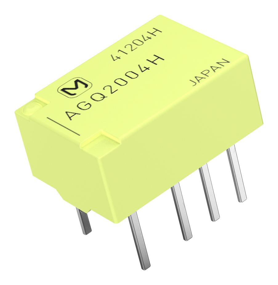 AGQ2004H RELAY, SIGNAL, DPDT, 30VDC, 2A PANASONIC