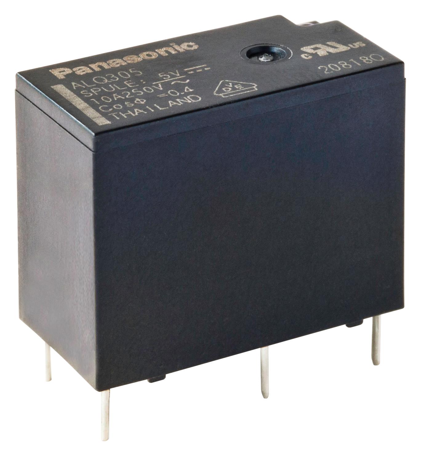 ALQ324 POWER RELAY, SPST-NO, 24VDC, 10A, THD PANASONIC
