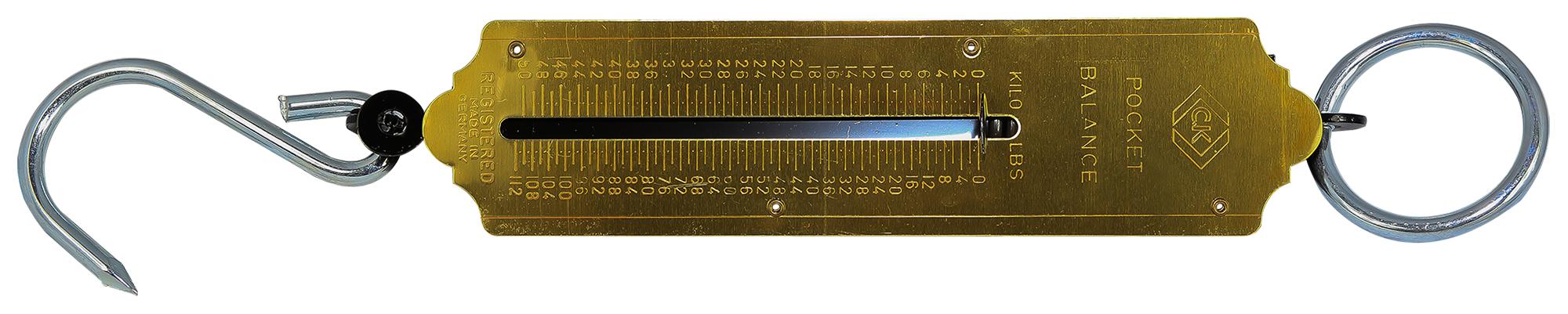 T6202 112 POCKET BALANCE, 50KG, TIN HOOK CK TOOLS