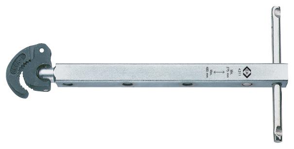 T4311 TELESCOPIC WRENCH, 275-460MM, STEEL CK TOOLS