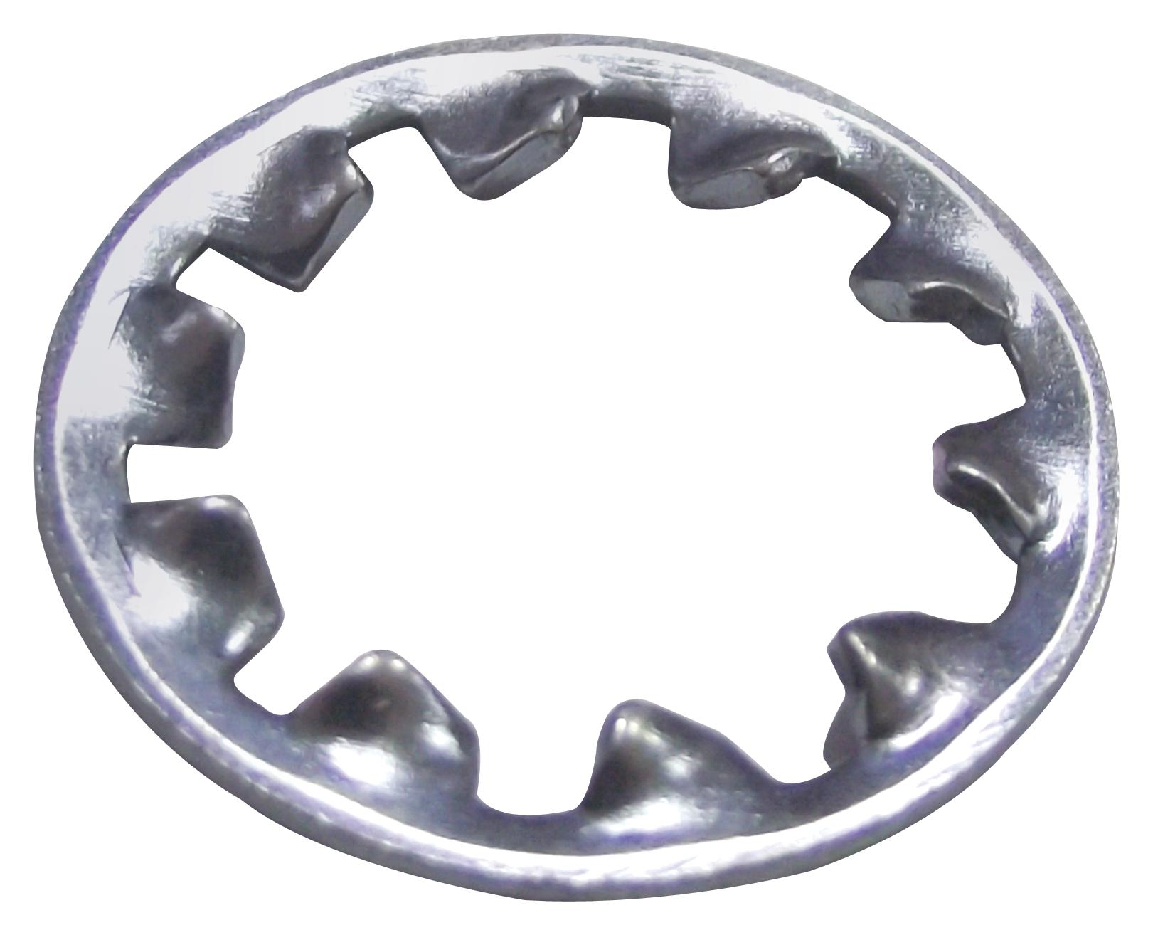 DM4-ITST-Z100DIN6797 LOCK WASHER, STEEL, 4.3MM, 8MM, PK100 TR FASTENINGS