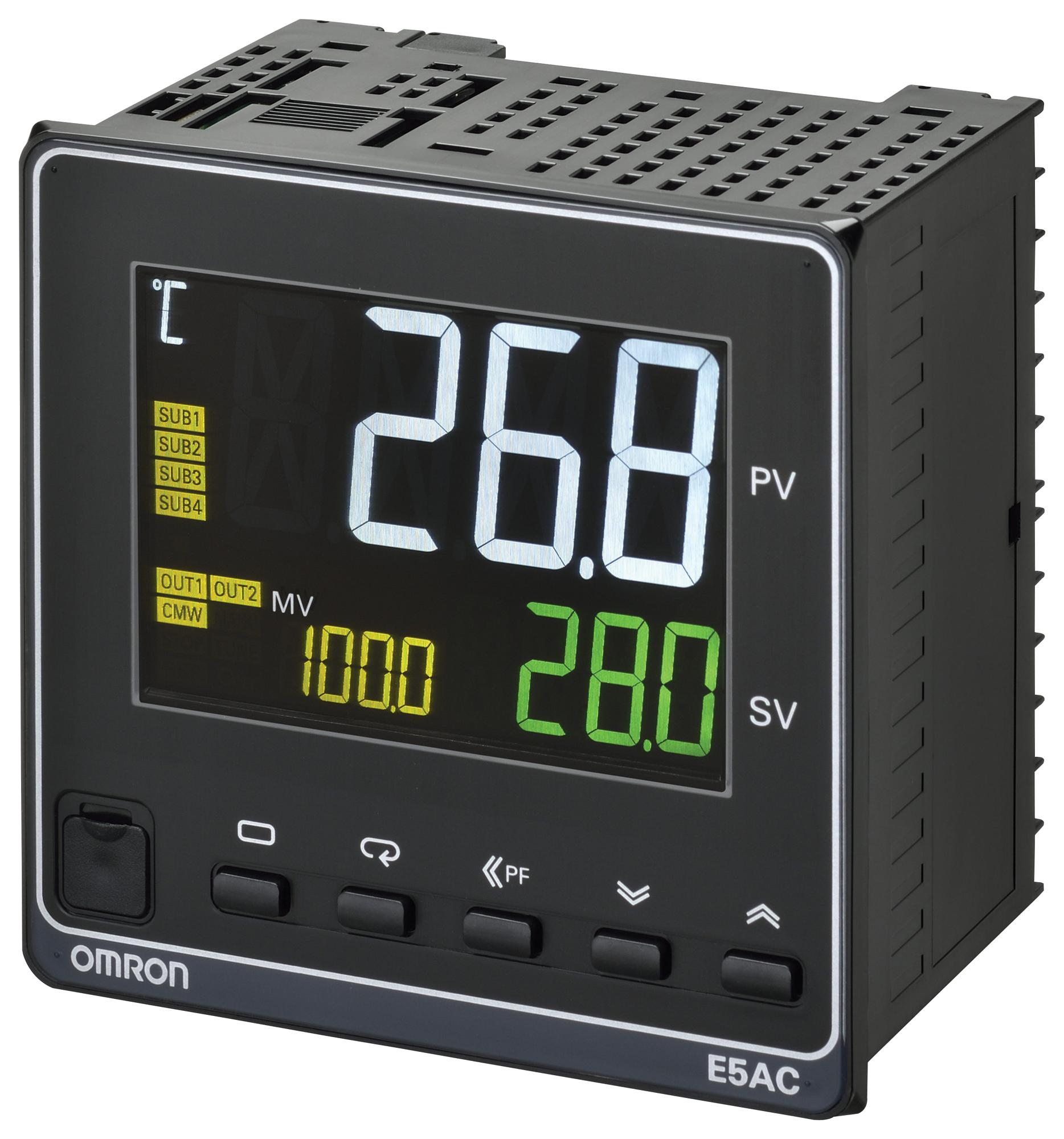 E5AC-CX4D5M-000 TEMP CONTROLLER, DIGITAL, CURRENT O/P OMRON