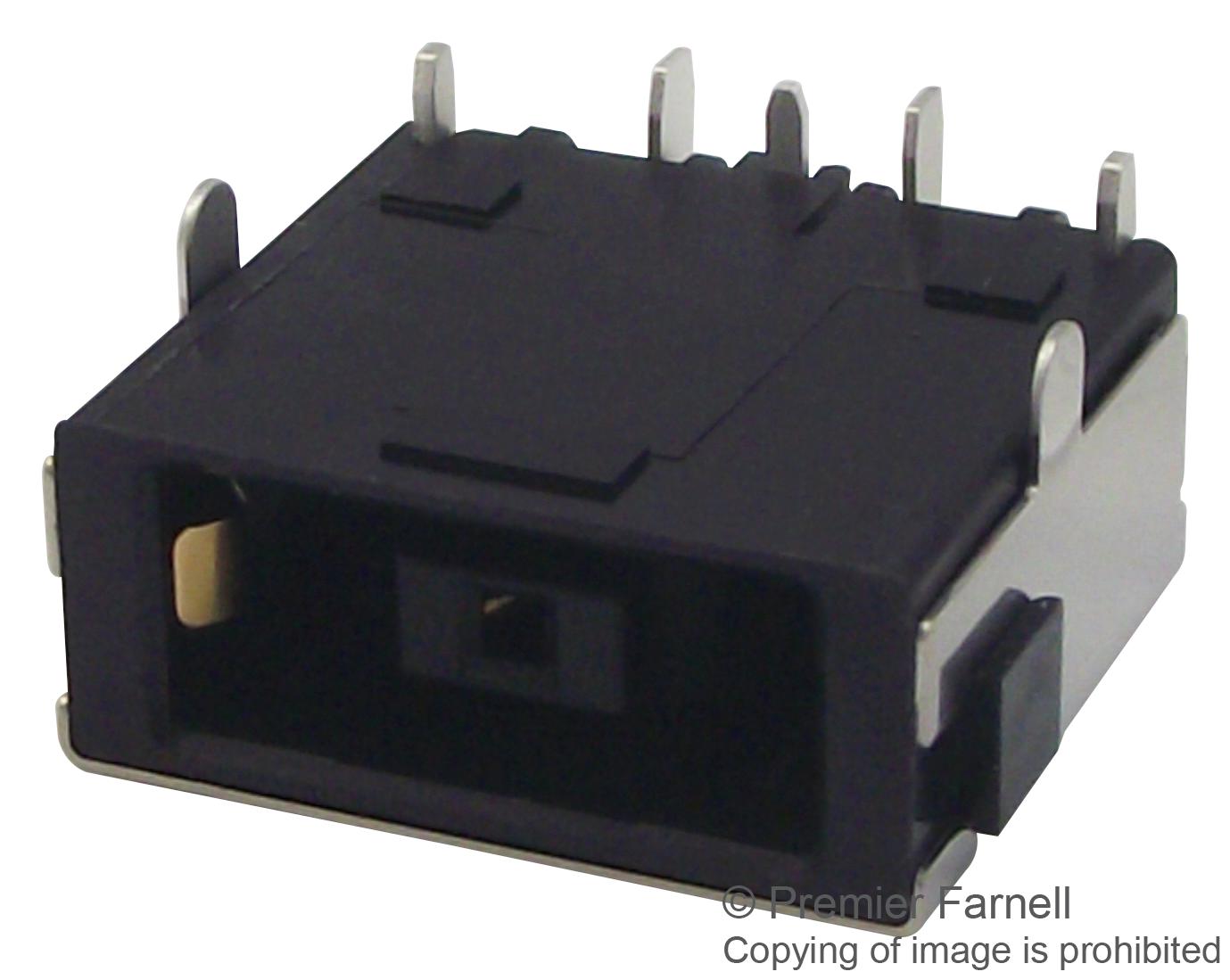 1-2129458-1 DC POWER JACK, 10.7A, 25VDC, YELLOW TE CONNECTIVITY