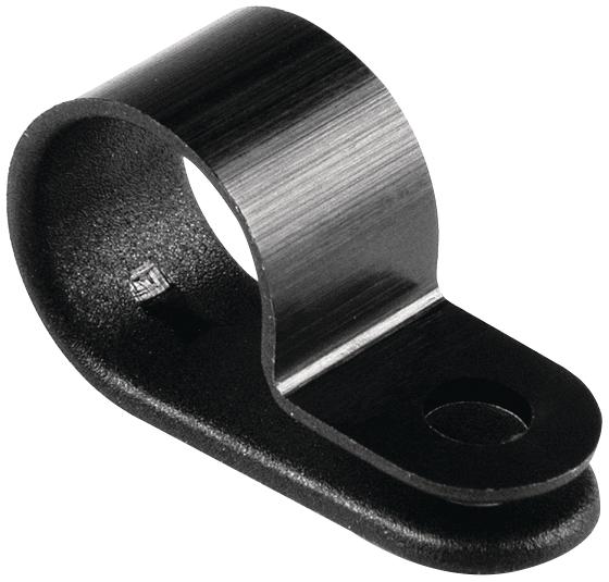 211-60007 CABLE CLAMP, 14MM, NYLON 6.6, BLACK HELLERMANNTYTON