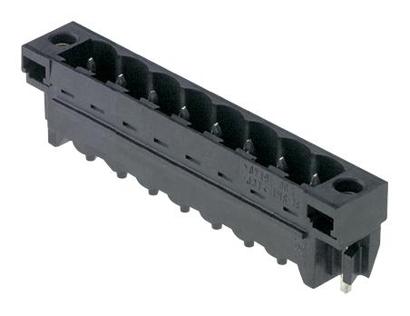 1838510000 TERMINAL BLOCK, HEADER, 9POS, TH WEIDMULLER
