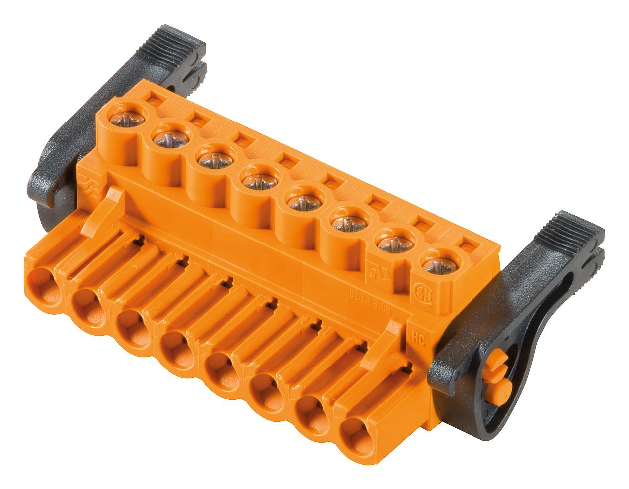 1944900000 TERMINAL BLOCK, PLUGGABLE, 9POS, 12AWG WEIDMULLER