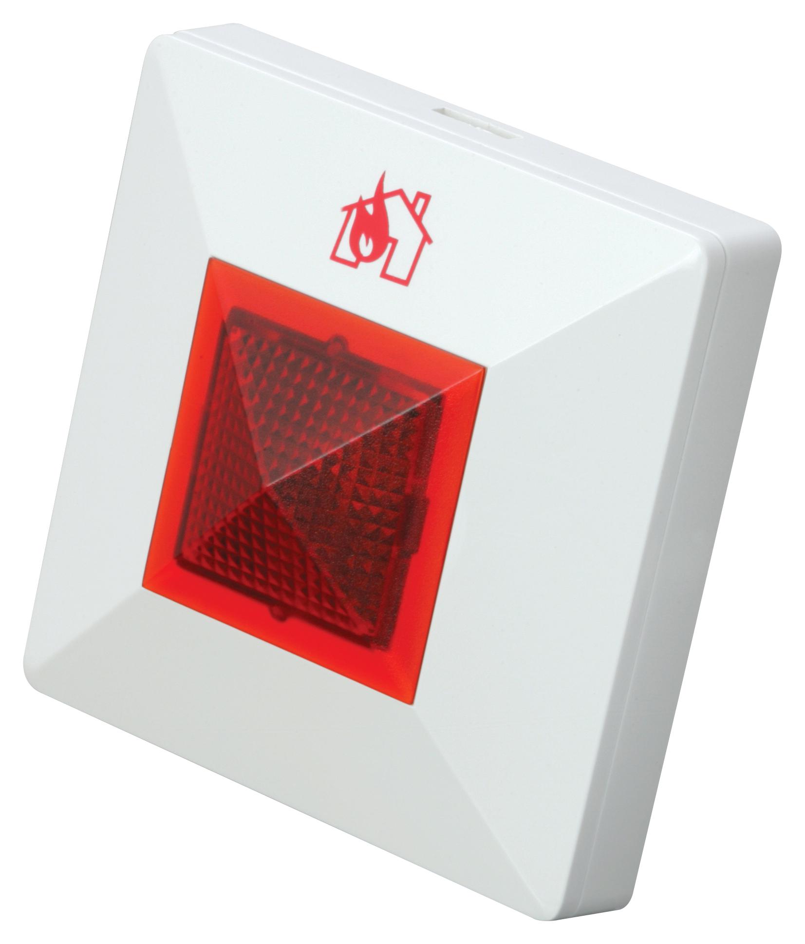 LED + BUZZER REMOTE LED INDICATOR W/ BUZZER, 20V, RED FULLEON