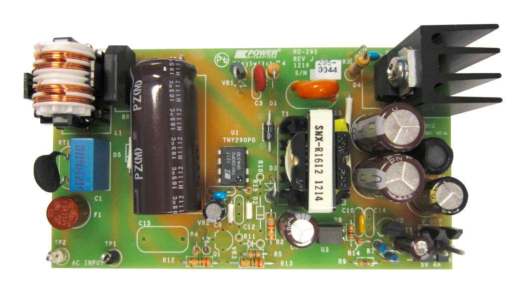 RDK-295 REF DESIGN BOARD, 20W PWR SUPPLY POWER INTEGRATIONS