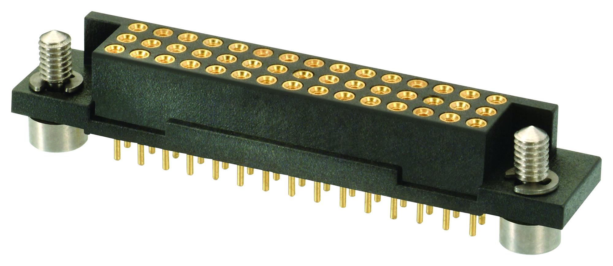 M80-7043605 CONNECTOR, RECEPTACLE, 36POS, 3ROW, 2MM HARWIN