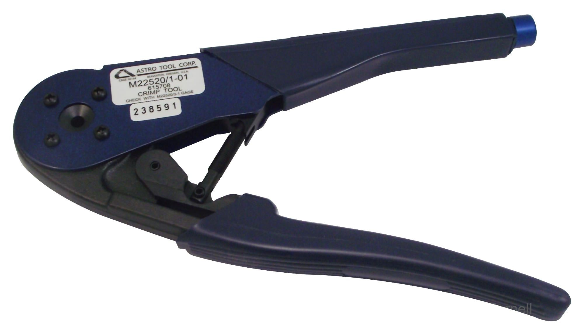 M22520101 HAND CRIMP TOOL, 1.6/2MM CONTACT SOURIAU-SUNBANK / EATON