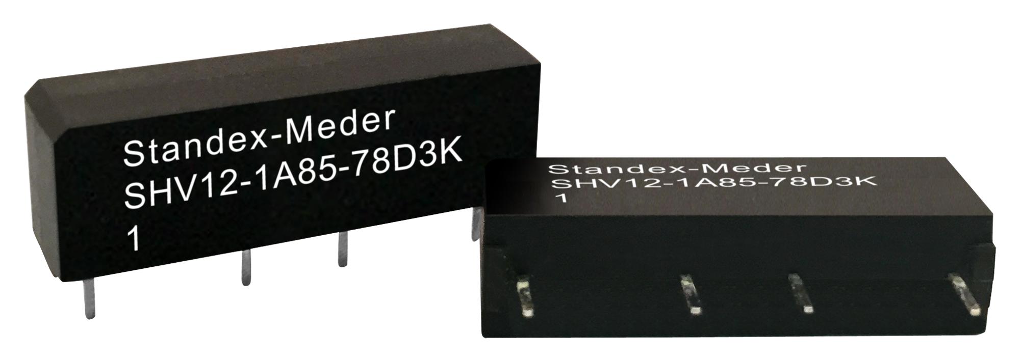 SHV12-1A85-78D4K REED RELAY, SPST-NO, 1A, 1KV, TH STANDEXMEDER