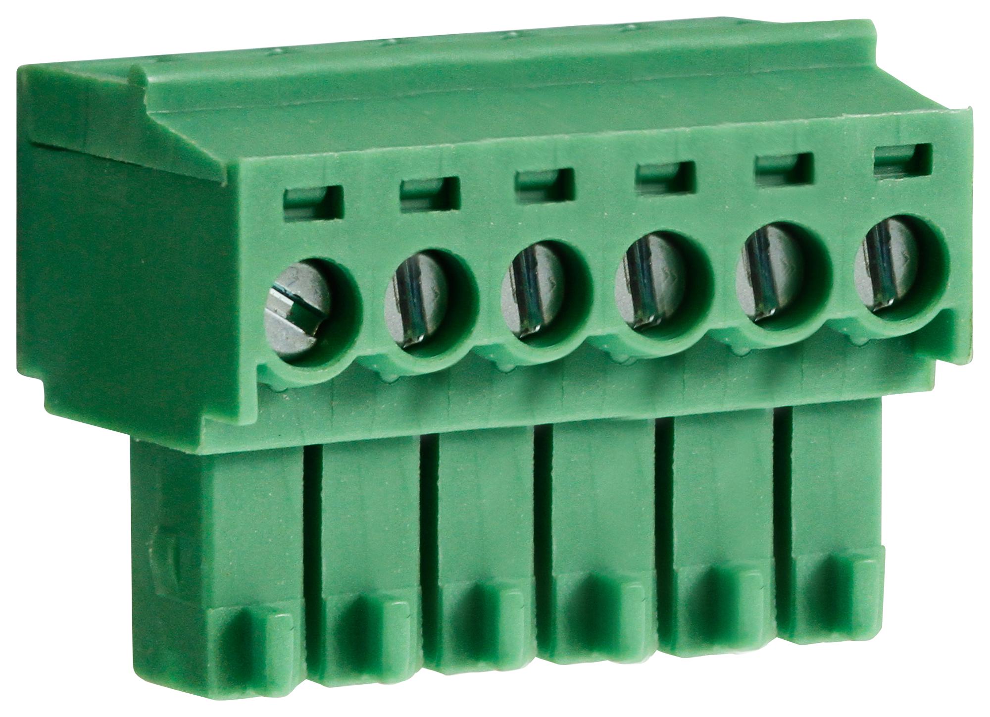 CTBP92HD/6 TB, PLUGGABLE, 6POS, 28-16AWG CAMDENBOSS