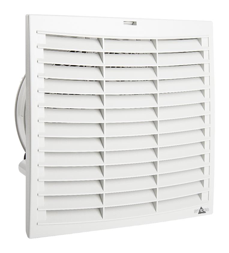 11874.0-00 EXIT FILTER GRILL W/FLAP, GREY, IP54 STEGO