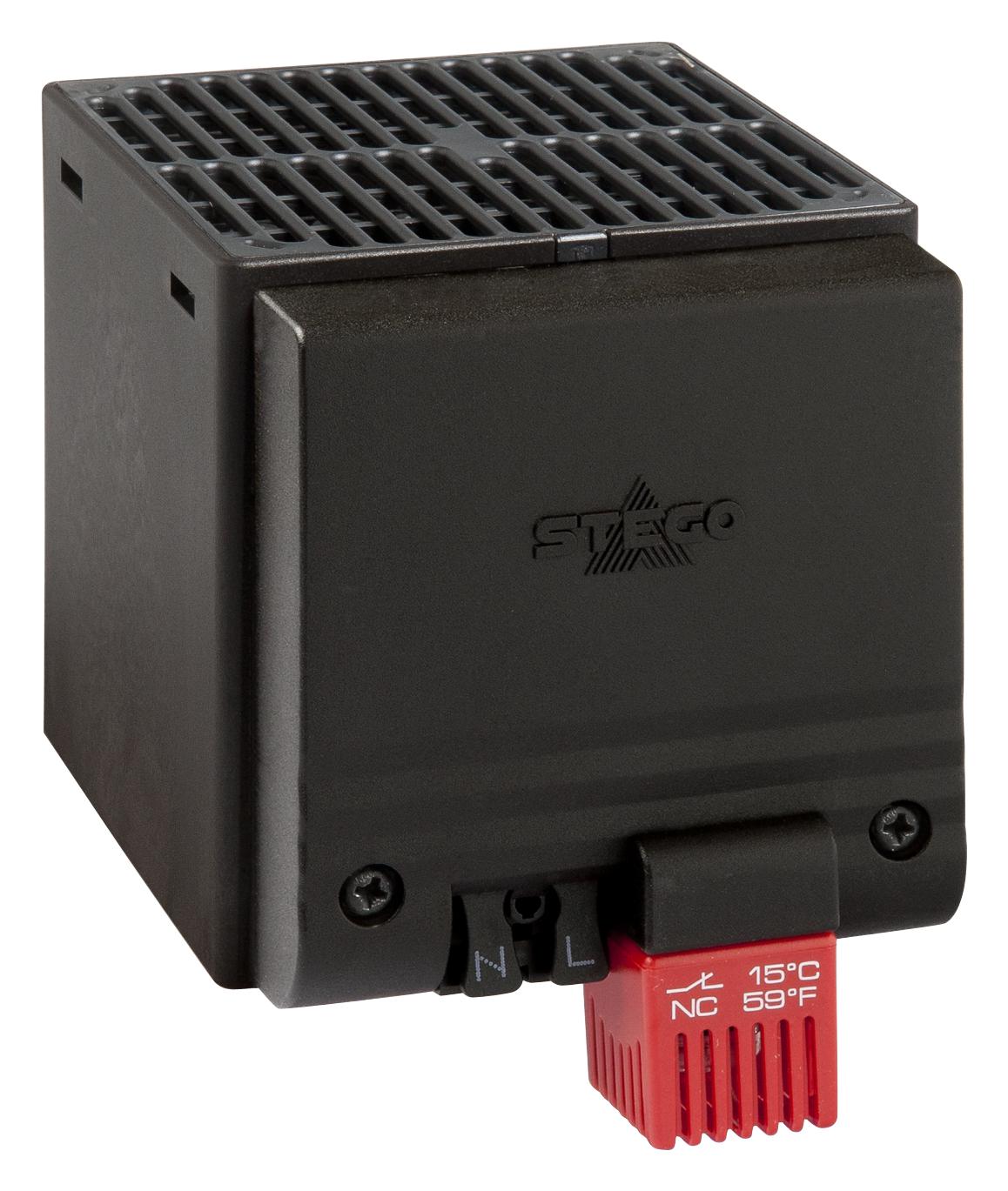 02820.0-06 FAN HEATER, 400W, -40 TO 158 DEG F, 230V STEGO