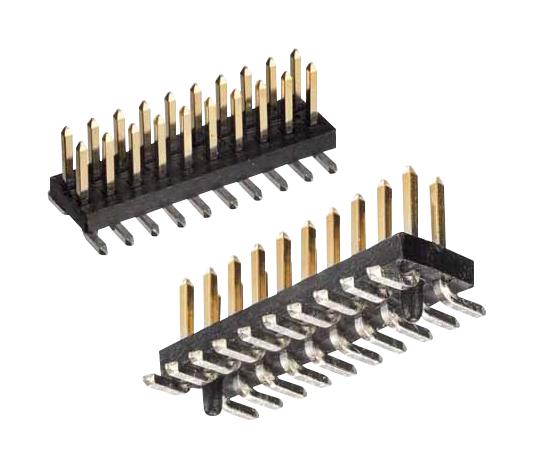 M50-3611042R CONNECTOR, HEADER, 20POS, 2ROW, 1.27MM HARWIN
