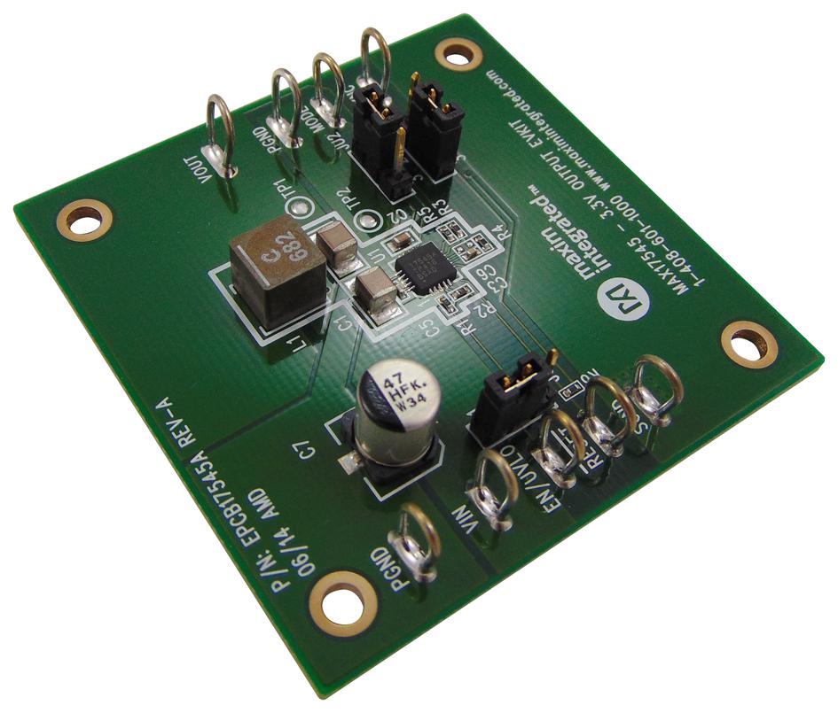 MAX17545EVKITA# EVALUATION BOARD, SYNC BUCK CONVERTER MAXIM INTEGRATED / ANALOG DEVICES